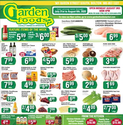Garden Foods Flyer July 31 to August 6