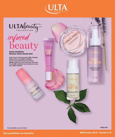 Ulta Beauty Weekly Ad July 26 to August 1