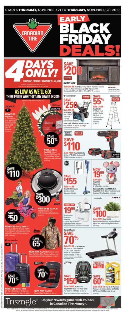 Canadian Tire (ON) Flyer November 21 to 28