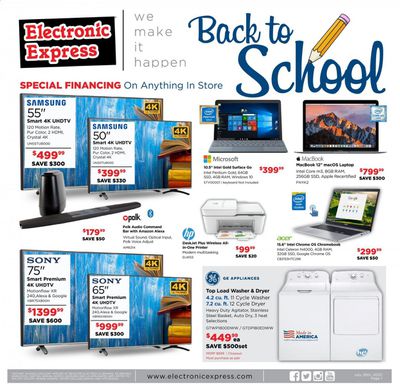 Electronic Express Weekly Ad July 26 to August 1