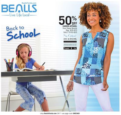 Bealls Florida Weekly Ad July 26 to August 1