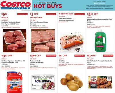 Costco Weekly Ad July 25 to August 2