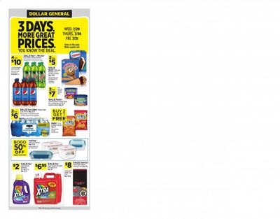 Dollar General (AR, GA, KS, MI, MN, NY, OK, VA, WI) Weekly Ad July 26 to August 1