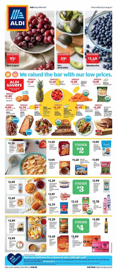 ALDI (KY, OH, WV) Weekly Ad July 26 to August 1