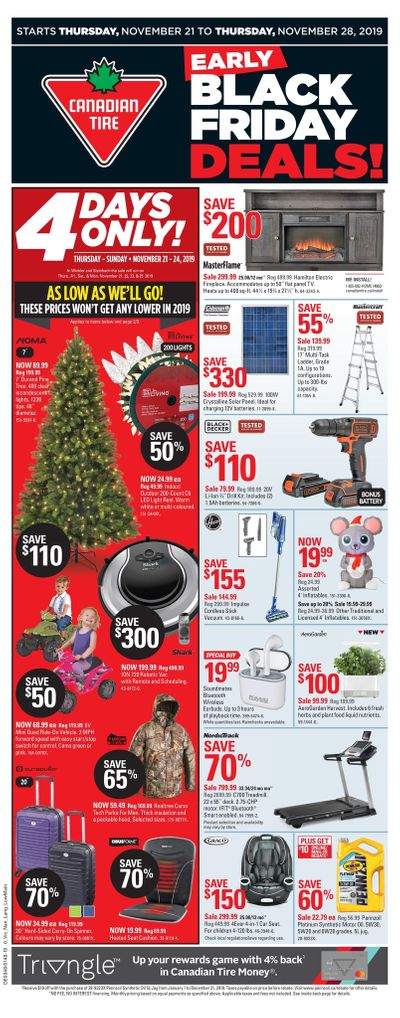 Canadian Tire (West) Flyer November 21 to 28