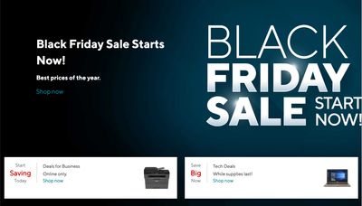 Staples Canada Black Friday 2019 Sale Starts Now!