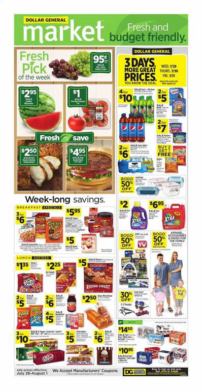 Dollar General (KY) Weekly Ad July 26 to August 1