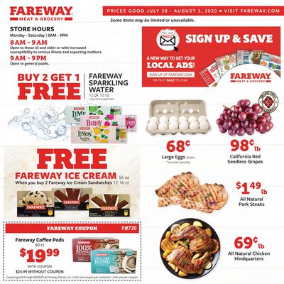 Fareway Weekly Ad July 28 to August 3