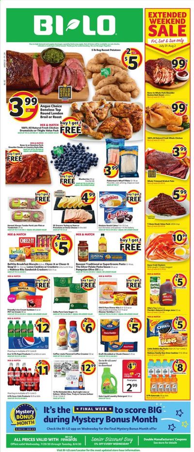BI-LO (SC) Weekly Ad July 29 to August 4