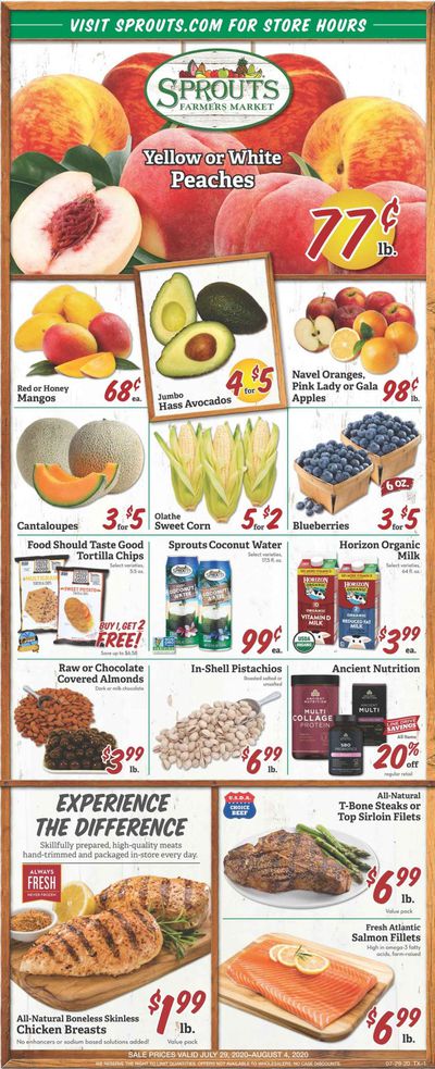Sprouts Weekly Ad July 29 to August 4