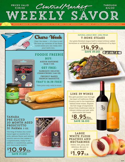 Central Market Weekly Ad July 29 to August 4