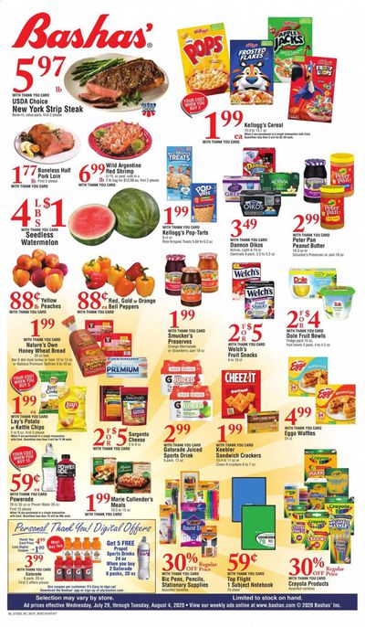 Bashas (AZ) Weekly Ad July 29 to August 4