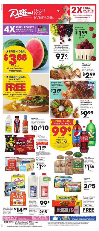Dillons Weekly Ad July 29 to August 4