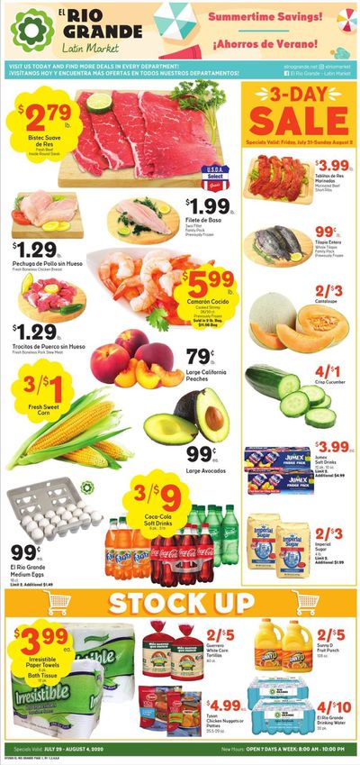 El Rio Grande Weekly Ad July 29 to August 4