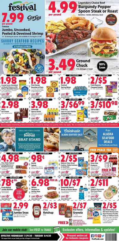 Festival Foods Weekly Ad July 29 to August 4