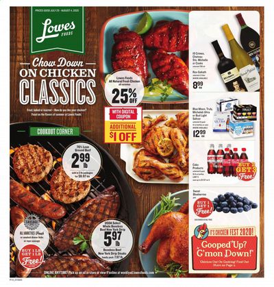 Lowes Foods Weekly Ad July 29 to August 4