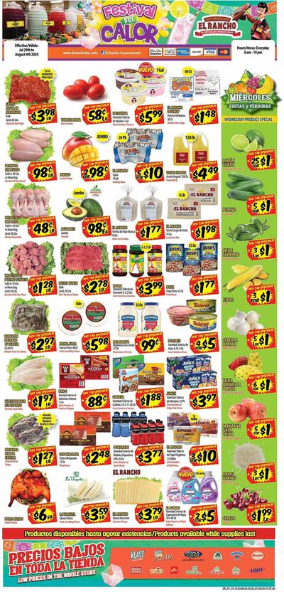 El Rancho Weekly Ad July 29 to August 4