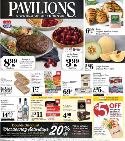 Pavilions Weekly Ad July 29 to August 4