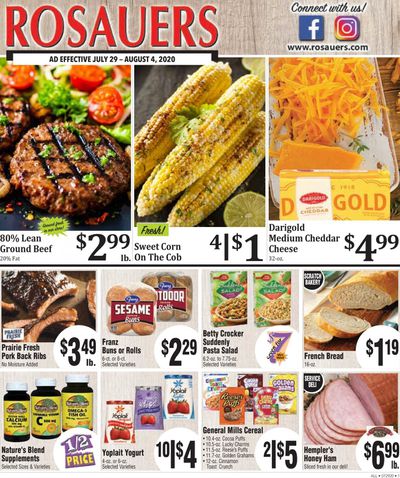 Roche Bros. Weekly Ad July 29 to August 4