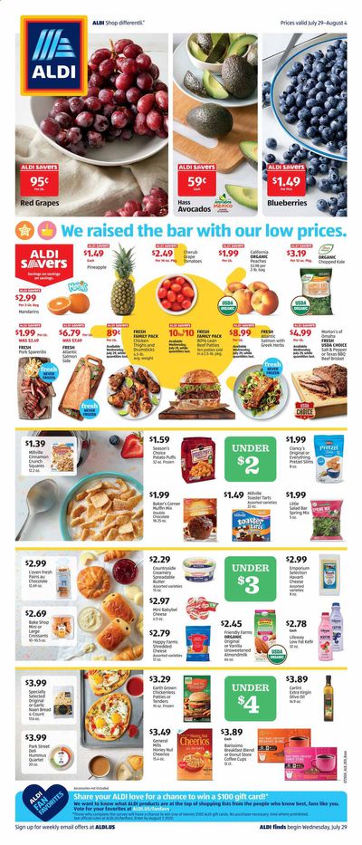 ALDI (AR, IA, IL, MI, MO) Weekly Ad July 29 to August 4
