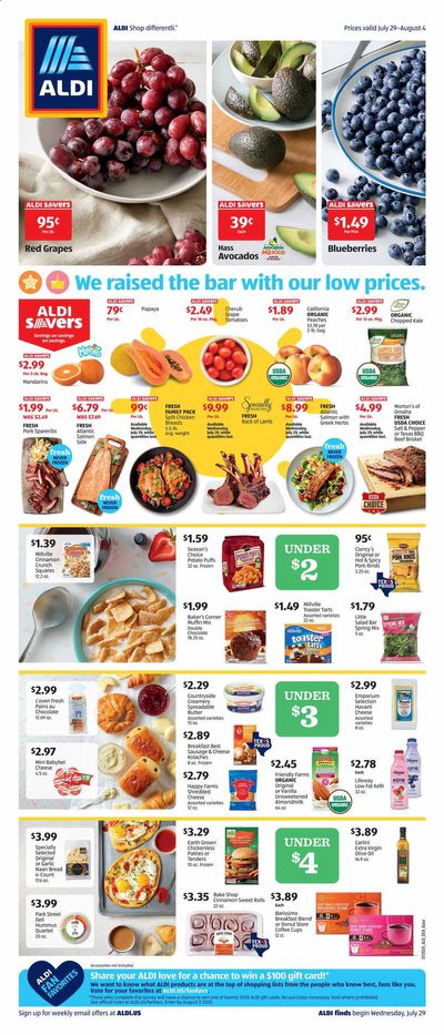 ALDI (TX) Weekly Ad July 29 to August 4