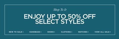 Michael Kors Canada Pre Black Friday Sale: Save up to 50% off Select Styles