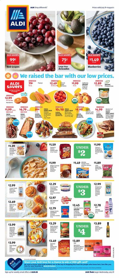 ALDI (IA, NY, WI) Weekly Ad July 29 to August 4