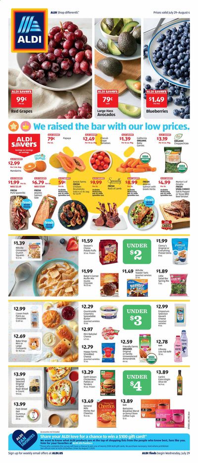 ALDI (DC, MD, PA, VA, WV) Weekly Ad July 29 to August 4