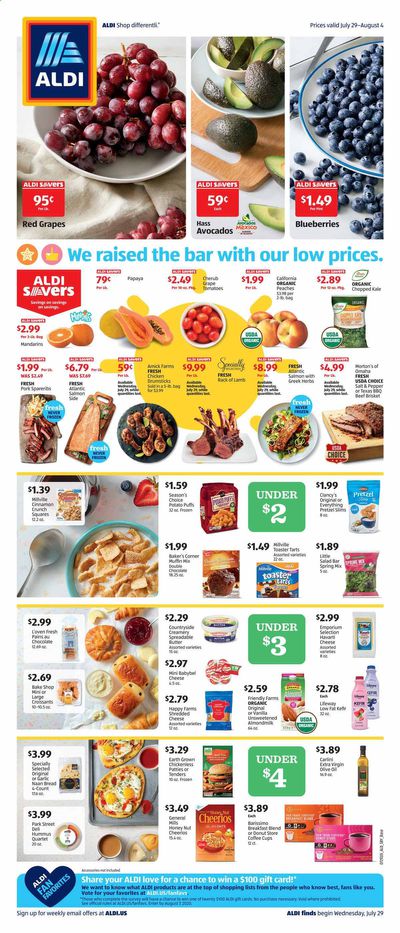 ALDI (NC, PA, SC, TN, VA) Weekly Ad July 29 to August 4