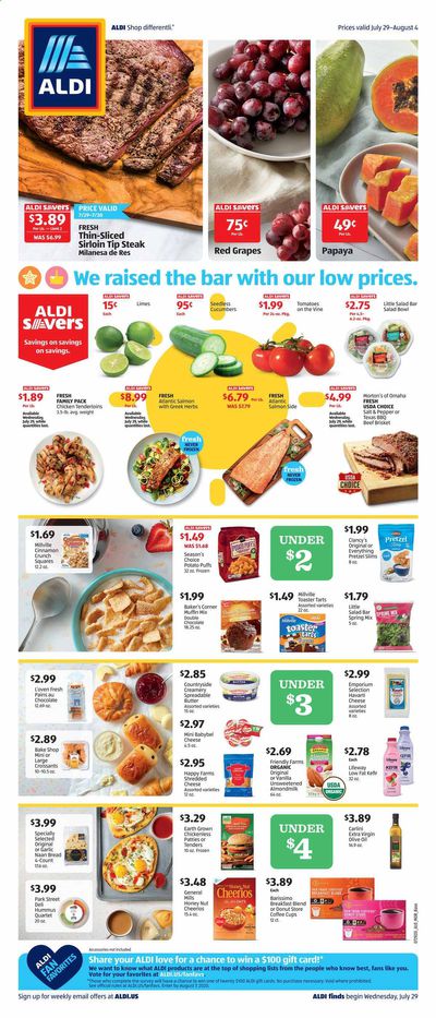 ALDI (CA) Weekly Ad July 29 to August 4