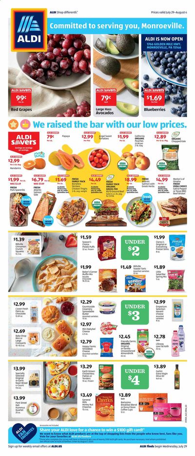 ALDI (PA) Weekly Ad July 29 to August 4