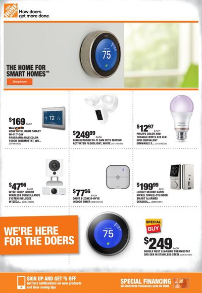 The Home Depot Weekly Ad July 30 to August 6