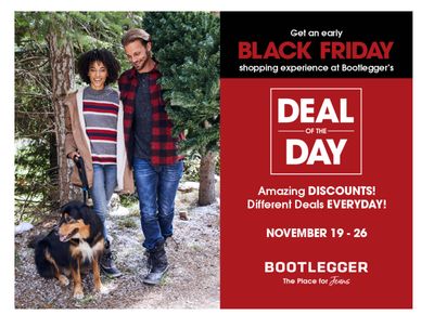 Bootlegger Canada Black Friday Sale & Deals 2019: DEAL OF THE DAY – A NEW DEAL EVERYDAY! 