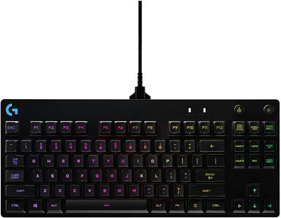 Logitech G Pro Mechanical Gaming Keyboard with Pro Tenkeyless Compact Design On Sale for $ 119.99 (Save $ 50.00 ) at Amazon Canada
