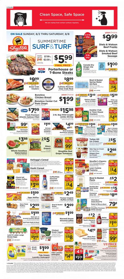 ShopRite Weekly Ad August 2 to August 8