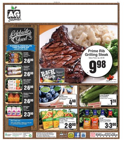 AG Foods Flyer August 2 to 8