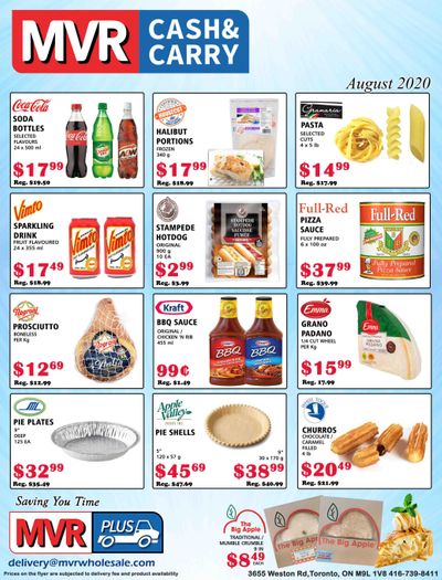 MVR Cash and Carry Flyer August 1 to 31