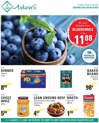 Askews Foods Flyer August 2 to 8