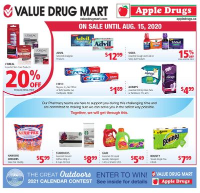 Value Drug Mart Flyer August 2 to 15