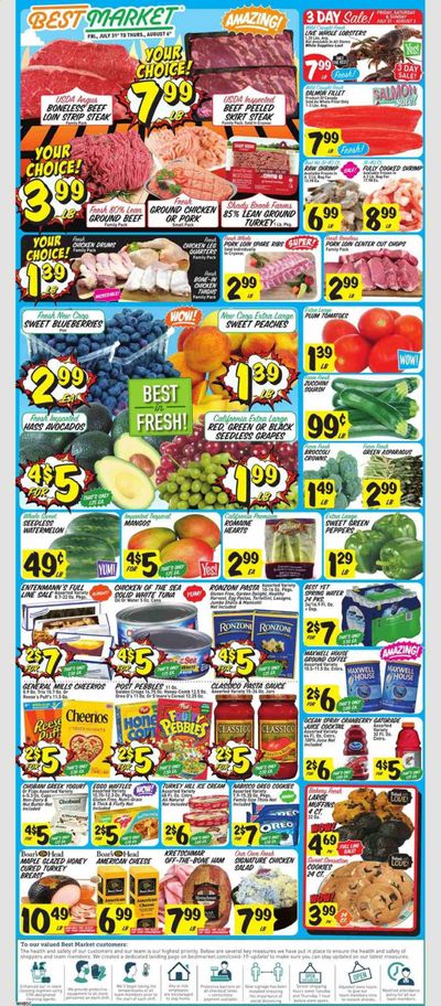 Best Market Weekly Ad July 31 to August 6