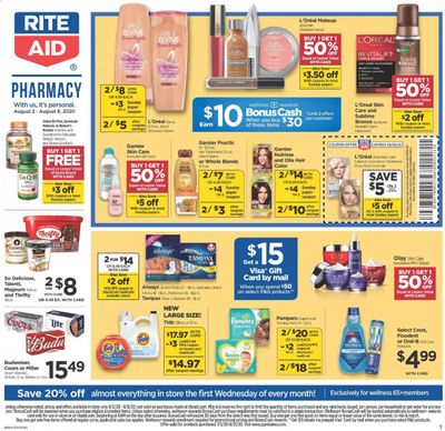 RITE AID Weekly Ad August 2 to August 8