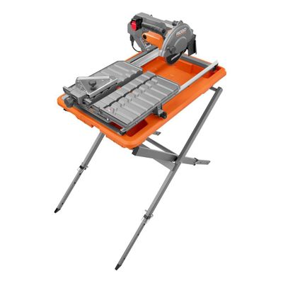 RIDGID 9-Amp 7-inch Portable Wet Tile Saw with Stand On Sale for 198.00 at The Home Depot Canada