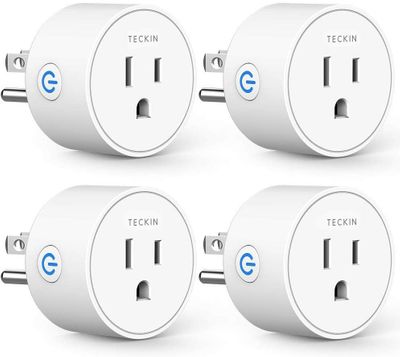 TECKIN Smart Plug WiFi Mini Socket Compatible with Alexa,Google Home,Timer Function,No Hub Required On Sale for $ 56.99 at Amazon Canada