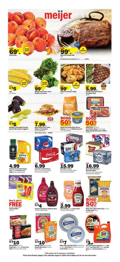 Meijer (MI) Weekly Ad August 2 to August 8