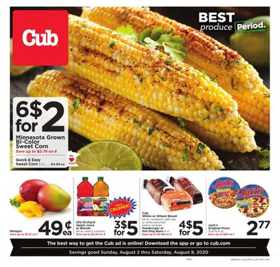 Cub Foods Weekly Ad August 2 to August 8