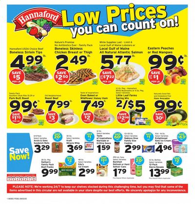 Hannaford (ME) Weekly Ad August 2 to August 8
