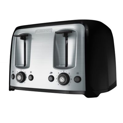 Black & Decker Toaster, 4-Slice On Sale for $34.99 (Save $35) at Canadian Tire Canada 