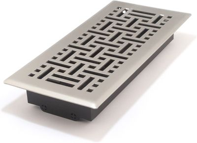 Accord AMFRSNB410 Floor Register with Wicker Design, 4-Inch x 10-Inch On Sale for $ 8.75 (Save $ 8.74) at Amazon Canada Accord AMFRSNB410 Floor Register with Wicker Design, 4-Inch x 10-Inch On Sale for $ 8.75 (Save $ 8.74) at Amazon Canada
