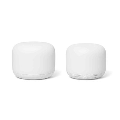 Google Nest Wi-Fi Router with Point (2-Pack) On Sale for $299.00 (Save  $50.00) at The Home Depot Canada