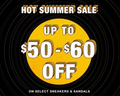 Journeys Canada Hot Summer Sale: Save Up to $50 – $60 OFF Sneakers & Sandals + FREE Shipping